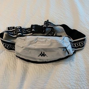 White Kappa Fanny pack crossbody